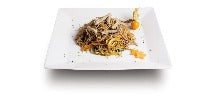 NIKU YAKI (spaghetti di grano saraceno con manzo, curry e verdure) - I-SUSHI ODERZO