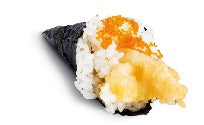 TEMAKI TEMPURA (gambero in tempura, mayo, tobiko,salsa teriyaki1pz) - I-SUSHI ODERZO