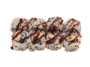 URAMAKI AME (anguilla, avocado, mayo 8pz)