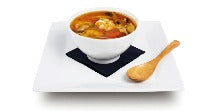 ZUPPA DI PESCE (zuppa di pesce con branzino, salmone, vongole, gambero, alganori e erba cipollina) - I-SUSHI ODERZO